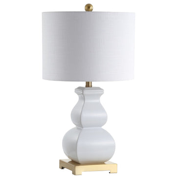 Vienna 25.5" Ceramic LED Table Lamp - JONATHAN Y